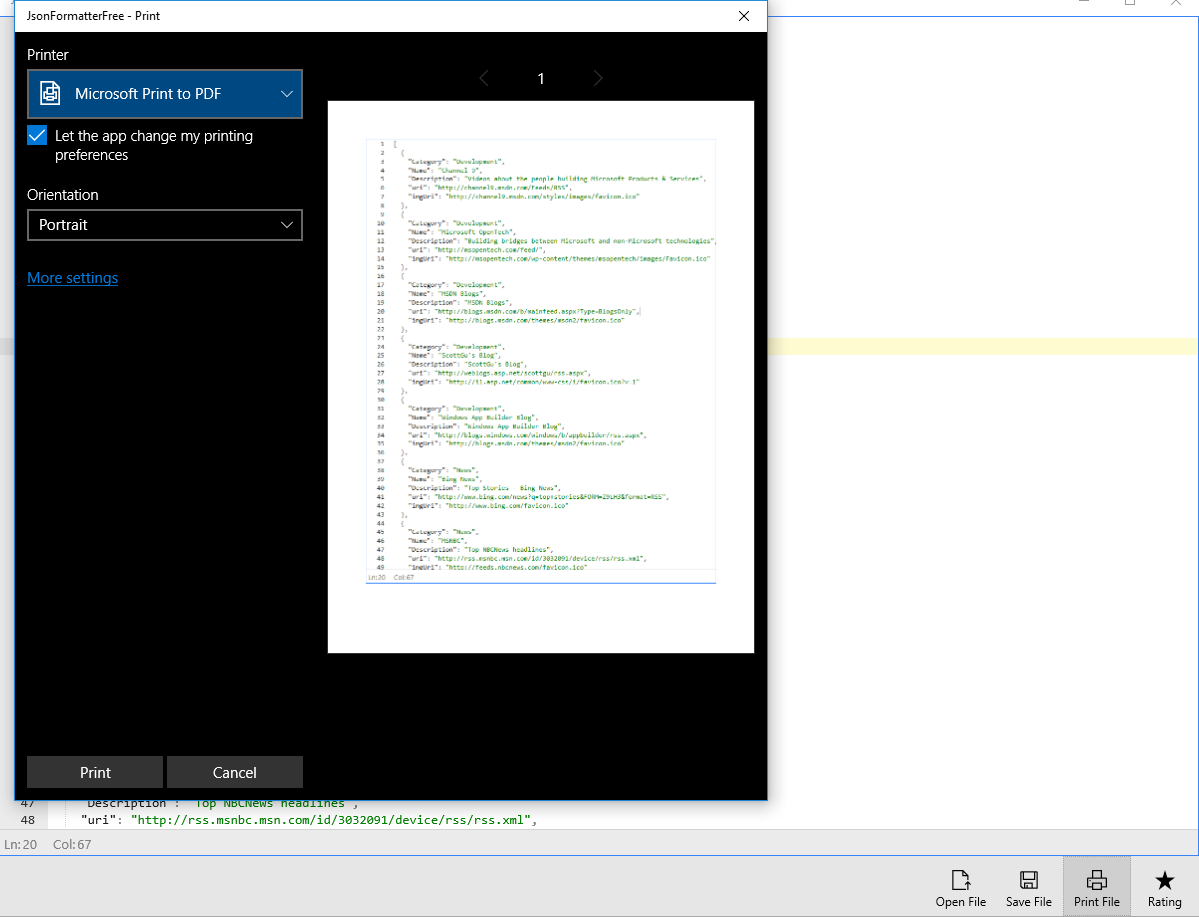 JSON Formatter PLUS – Cool Media Life